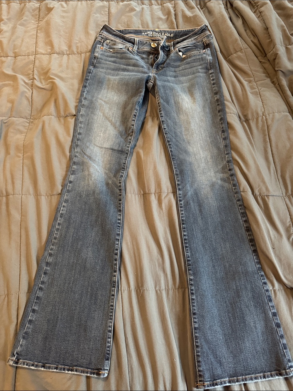 American Eagle Outfitters Medium Blue Flare Jeans